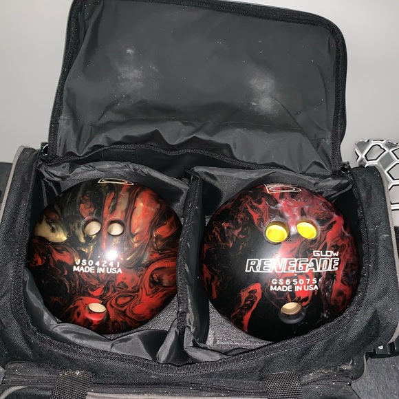 Two bowling balls brand new